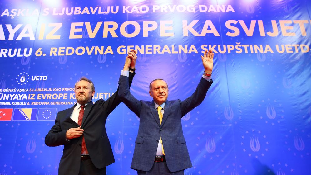 Bakir Izetbegović i Recep Tayyip Erdogan (Foto: AFP)