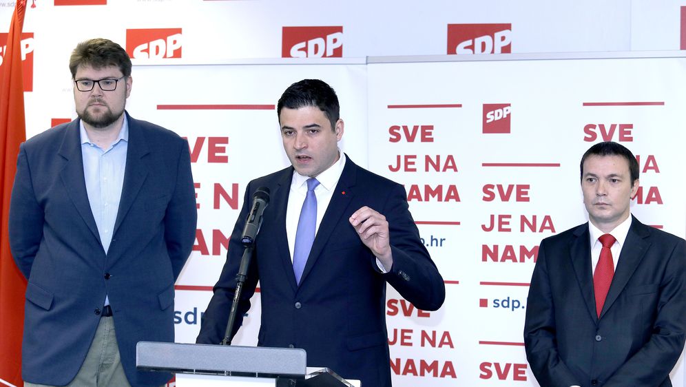 SDP-ovci na konferenciji (Foto: Pixell)