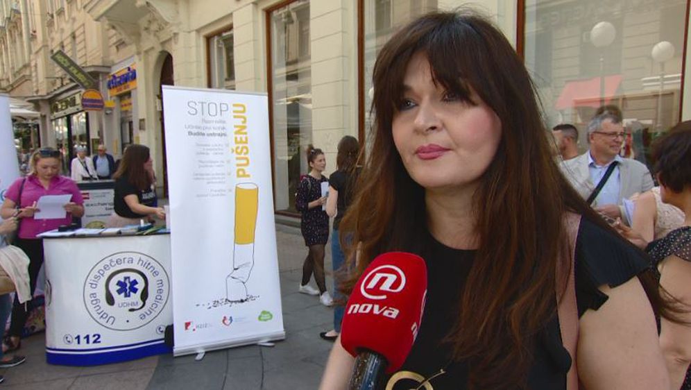 Sandra Karabatić, članica Nacionalnog povjerenstva za borbu protiv pušenja (Foto: Dnevnik.hr)