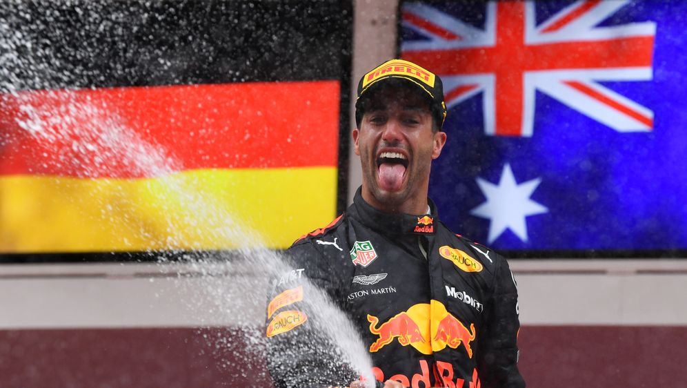 Australac Ricciardo slavi pobjedu (Foto: AFP)
