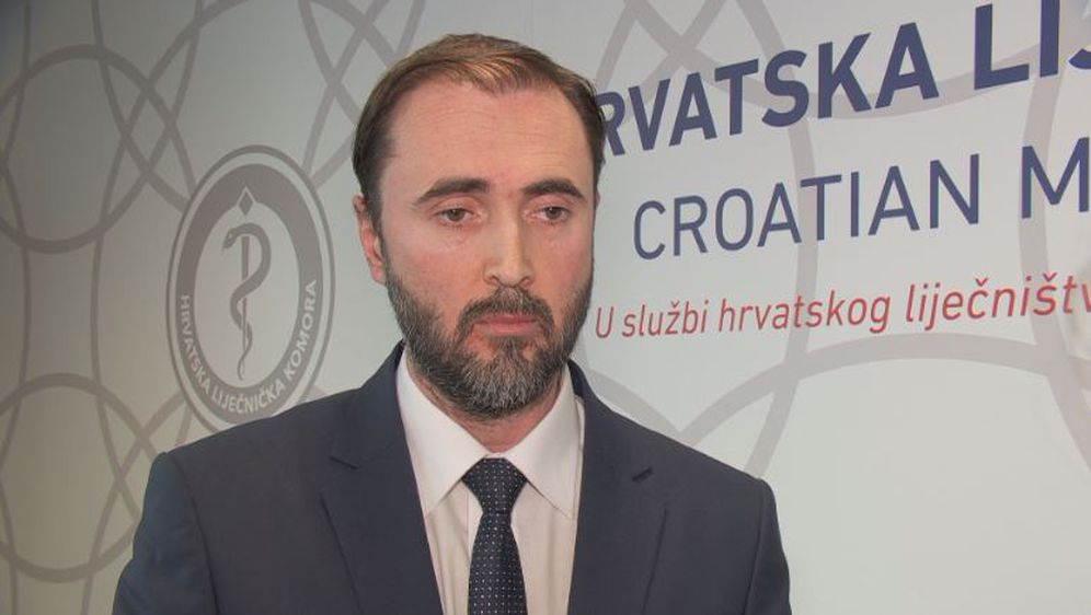 Krešimir Luetić, vršitelj dužnosti predsjednika Liječničke komore (Foto: Dnevnik.hr)