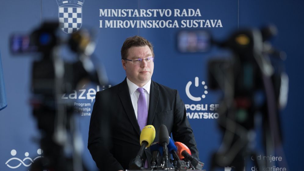 Ministar Pavić o mirovinama i mjerama zapošljavanja (Davor Puklavec/PIXSELL)