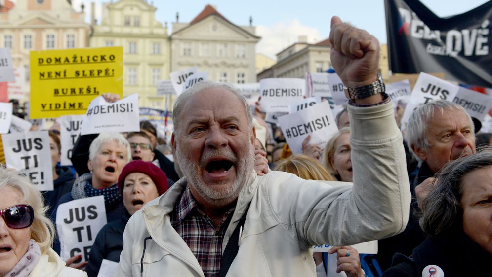 Prosvjedi u Češkoj (Foto: AFP)