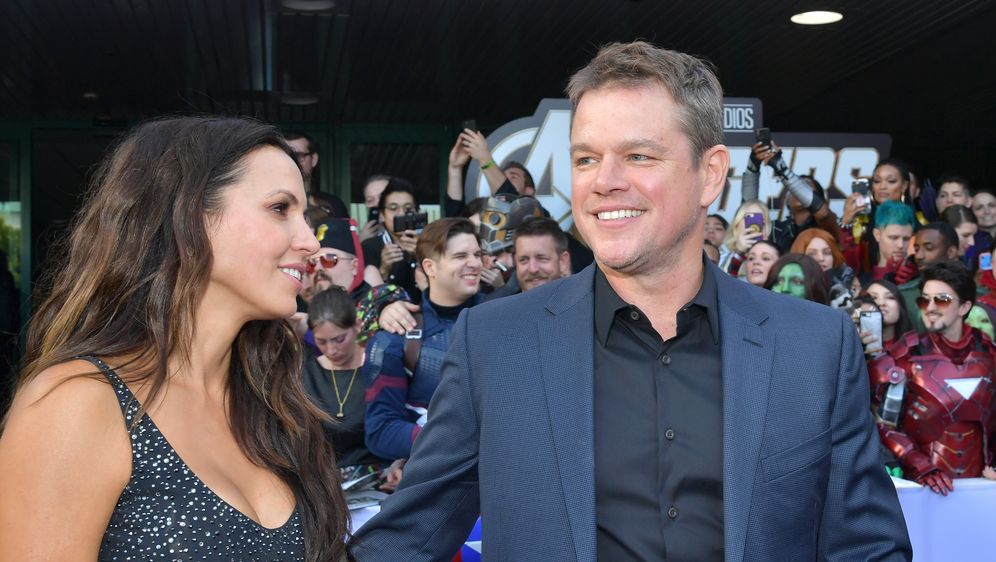 Matt Damon i Luciana Barroso (Foto: Getty Images)