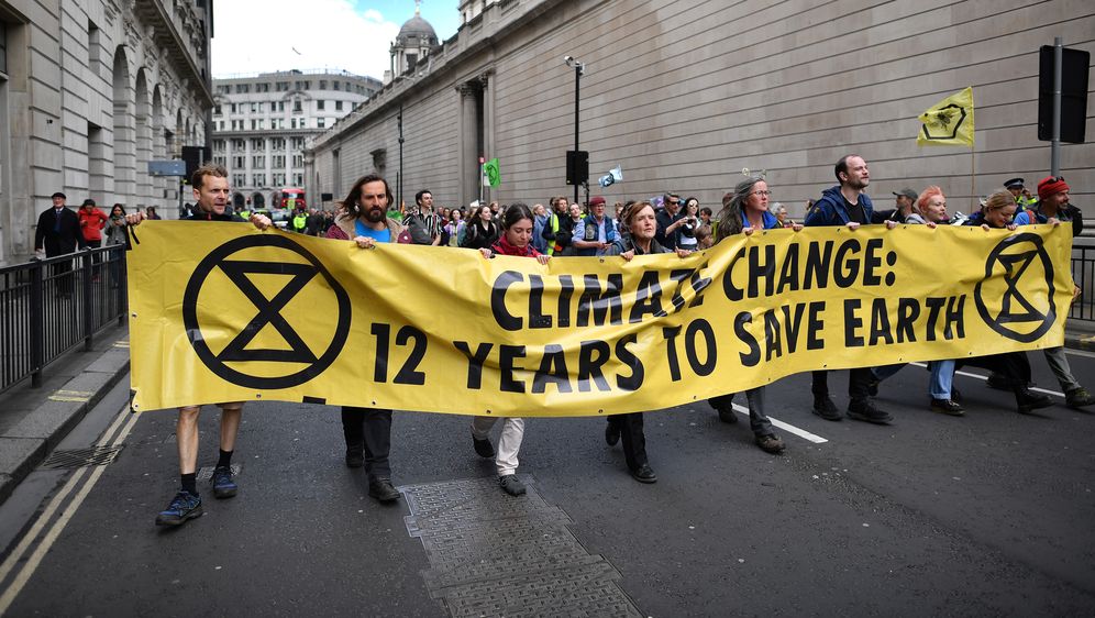 Prosvjed za klimu, Velika Britanija (Foto: Ben STANSALL / AFP)