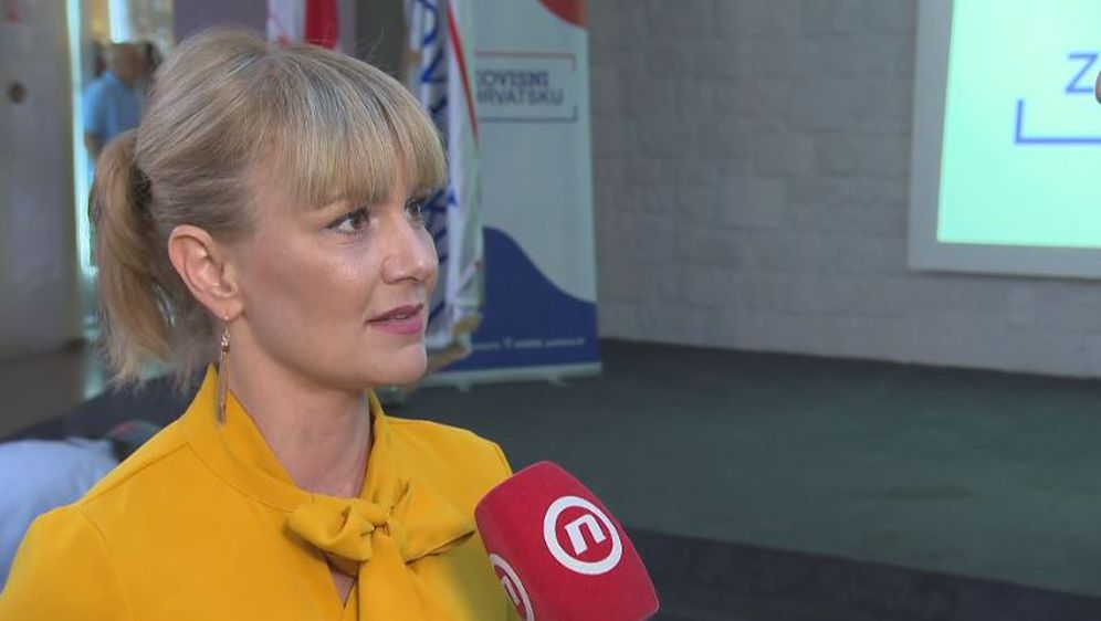Kandidatkinja liste Neovisni za Hrvatsku Bruna Esih (Foto: Dnevnik.hr)