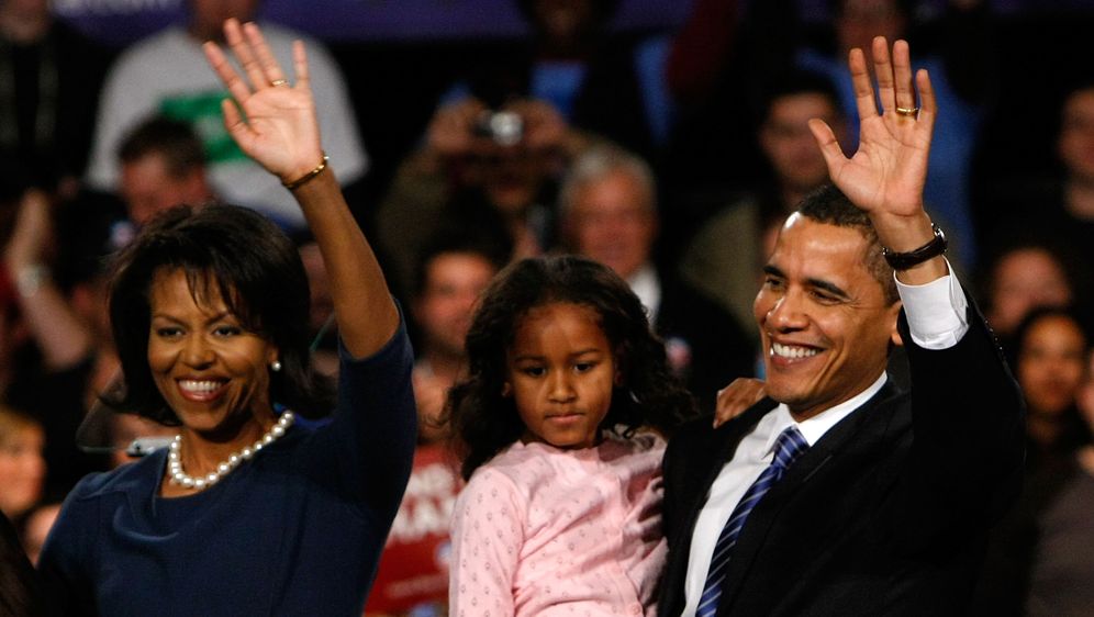 Barack i Sasha Obama (Foto: Getty)