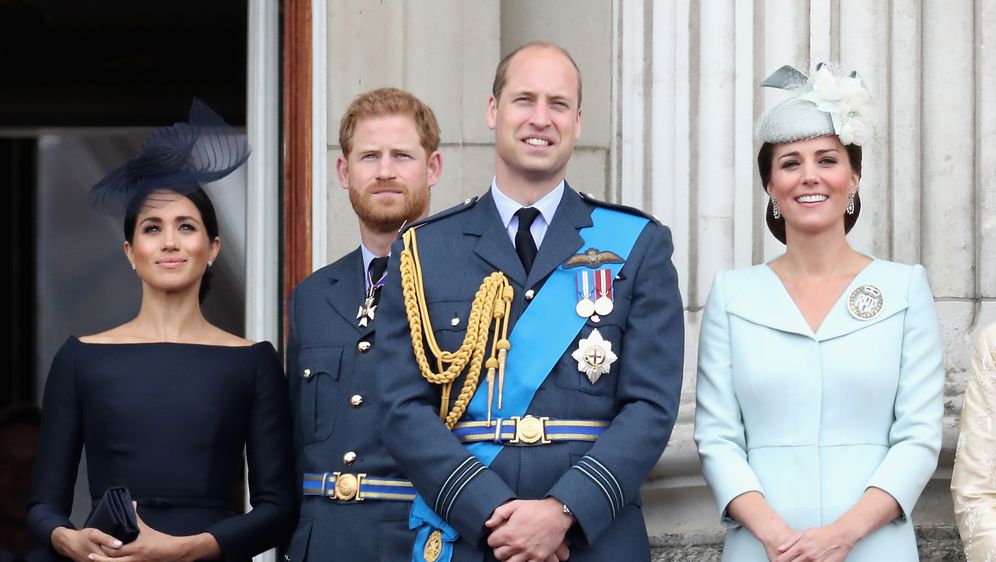 Princ Harry, Meghan Markle, princ William, Kate Middleton (Foto: Getty Images)