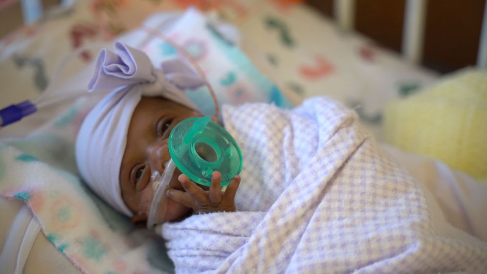 Saybie, najmanja beba na svijetu (Foto: AFP)