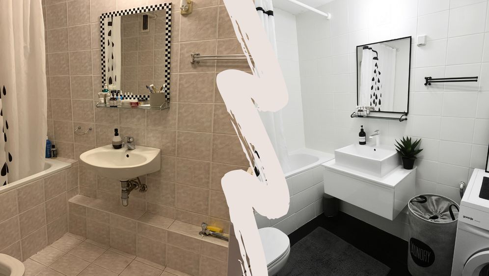 Promjena pločica i nekoliko detalja čine veliku razliku u izgledu i najmanje kupaonice