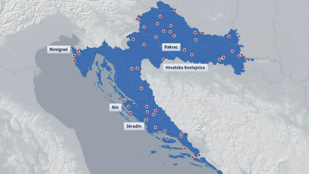 Gradovi i općine sa sigurnim čelničkim pozicijama