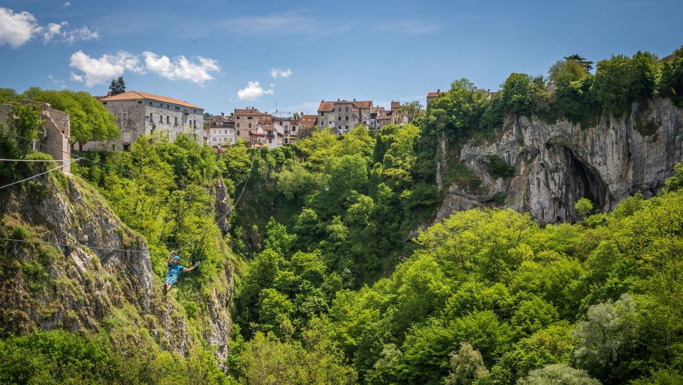 ZipLine Pazinska jama - 2