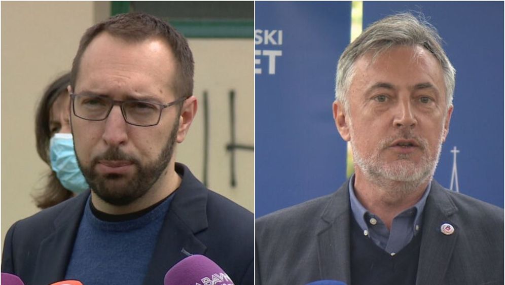Tomislav Tomašević i Miroslav Škoro
