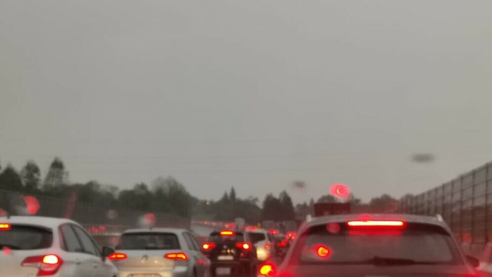 Kolona na autocesti A1