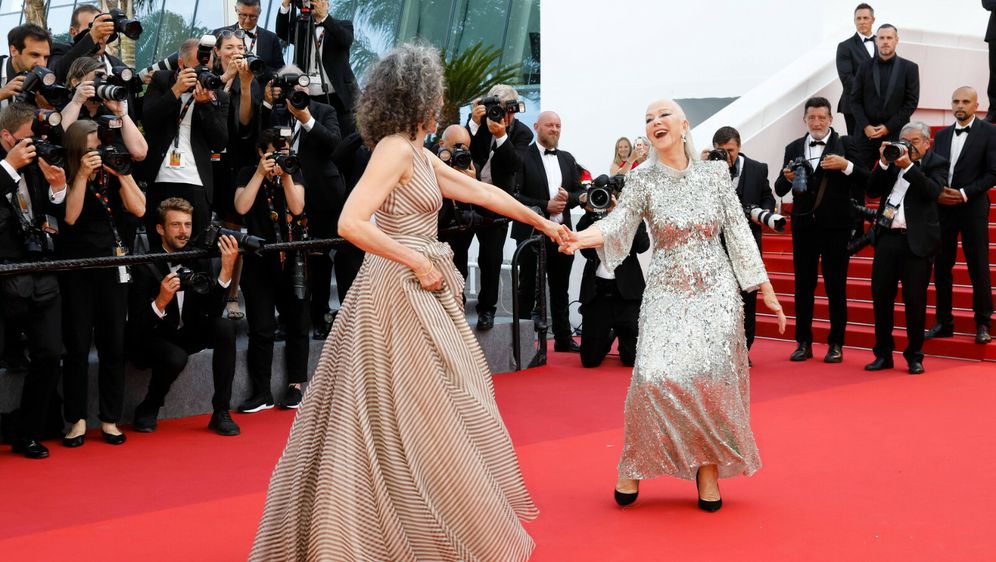 Helen Mirren i Andie MacDowell u Cannesu