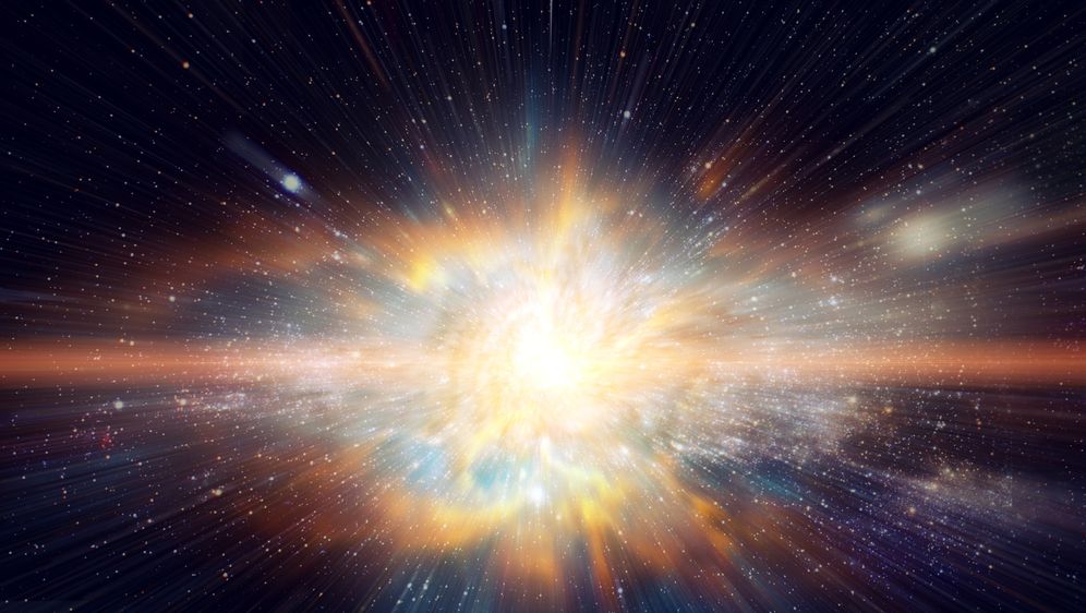 Kozmička eksplozija, ilustracija