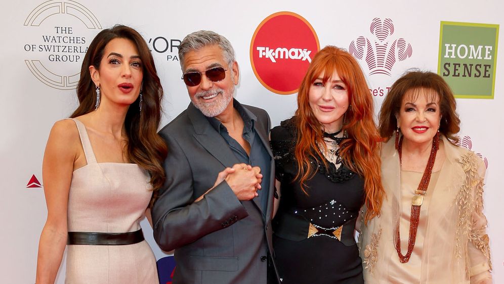 Amal i George Clooney s britanskom beauty poduzetnicom i vizažisticom Charlotte Tilbury i Amalinom majkom Barijom Alamuddin