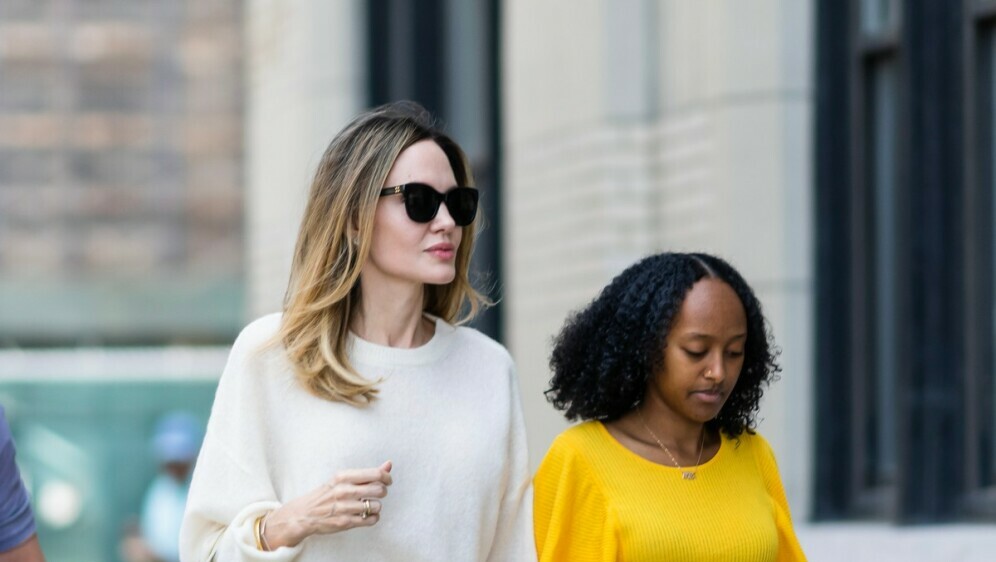 Zahara Jolie-Pitt i Angelina Jolie - 2