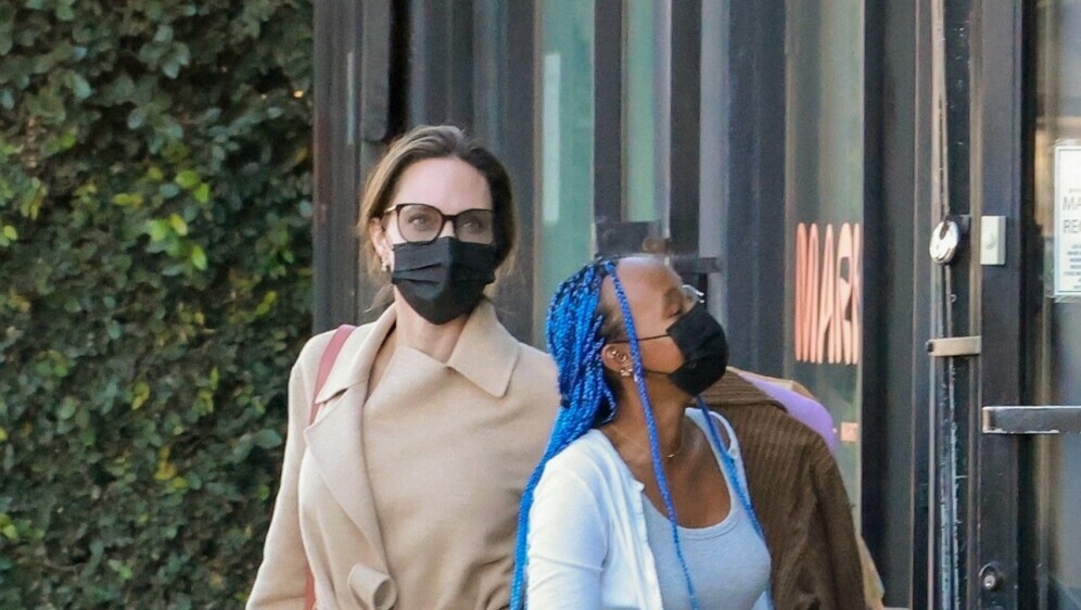 Zahara Jolie-Pitt i Angelina Jolie - 7