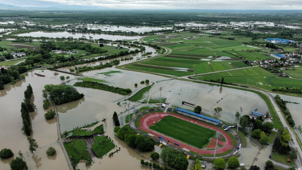 Poplava na karlovačkom području iz zraka - 21
