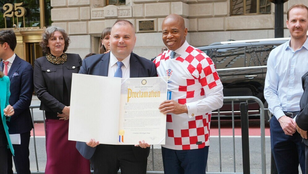 Gradonačelnik New Yorka u hrvatskom dresu - 1