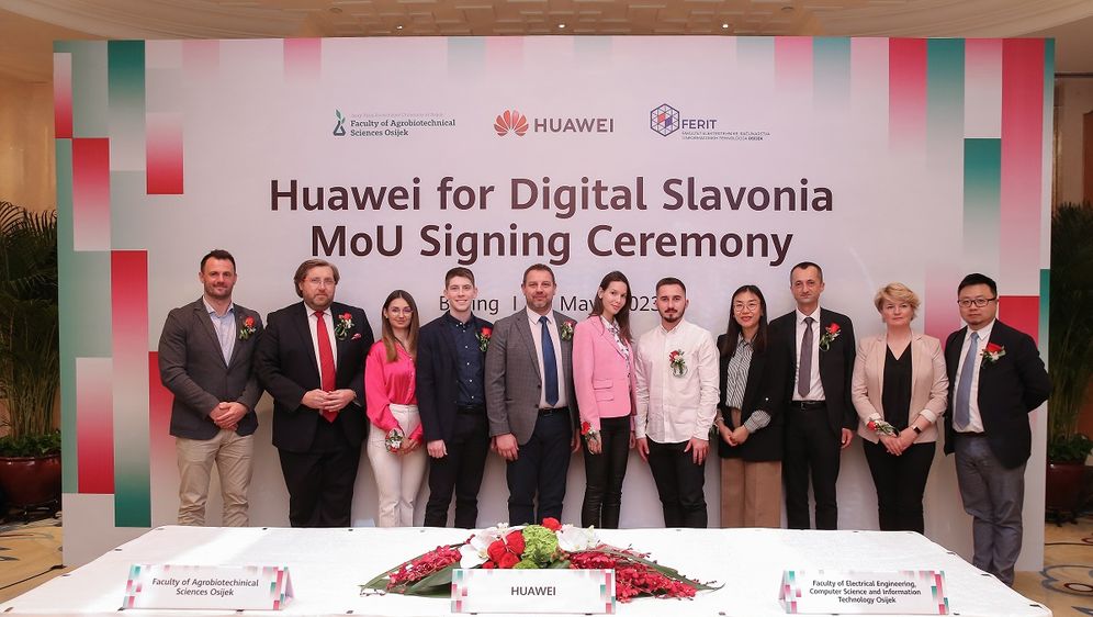 Potpisivanje memoranduma o suradnji između fakulteta i Huaweija