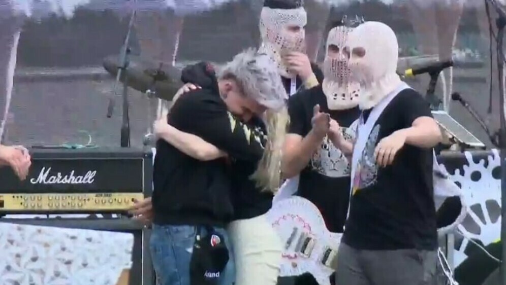 Doček Baby Lasagne na trgu - 1