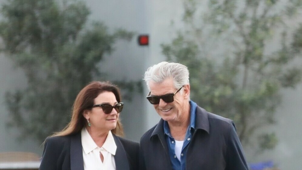 Pierce Brosnan i Keely Shaye Smith - 1