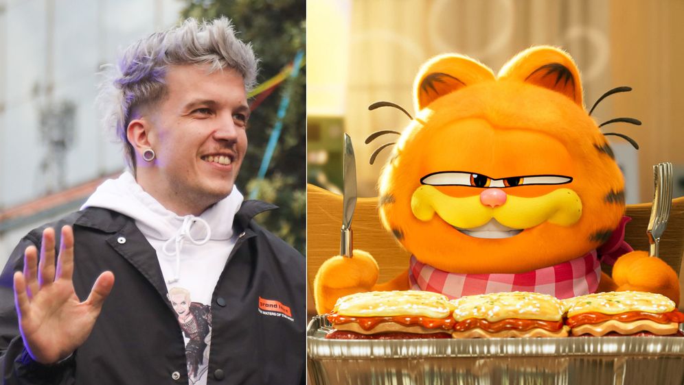 Baby Lasagna dao je glas mačku Mauriceu u crtiću Garfield