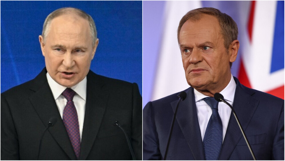 Vladimir Putin i Donald Tusk