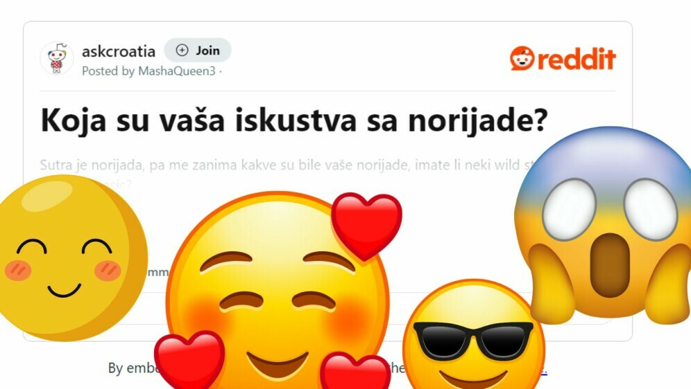 Pitanje o norijadi na Redditu i emojiji