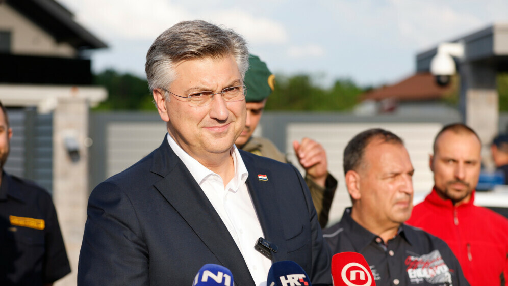Premijer Andrej Plenković na mjestu pada aviona - 1