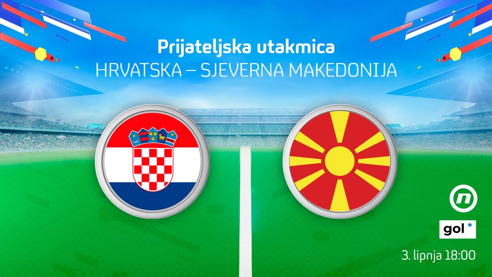 Prijateljska utakmica: Hrvatska - Sj. Makedonija - 1