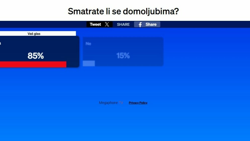 Smatrate li se domoljubima?