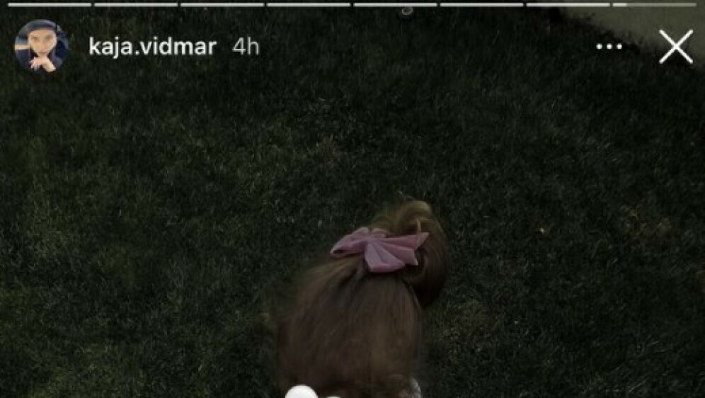 Kaja Vidmar na Instagramu