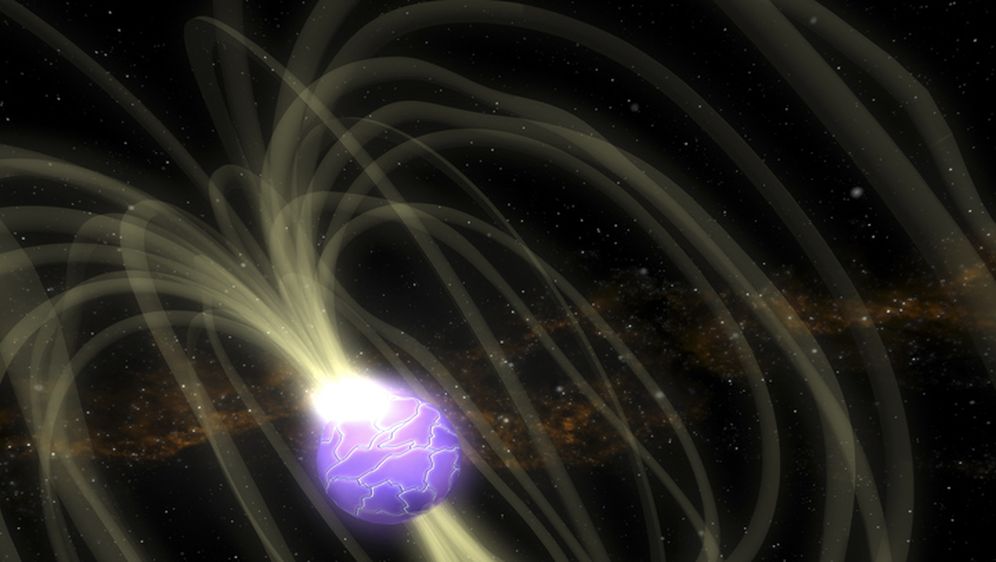 Magnetar, ilustracija