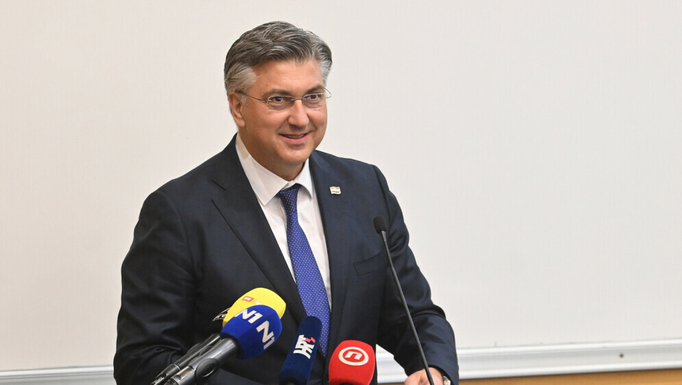 Andrej Plenković na svečano otvorenje zgrade Arhitektonskoga, Građevinskoga i Geodetskoga fakulteta Sveučilista u Zagrebu