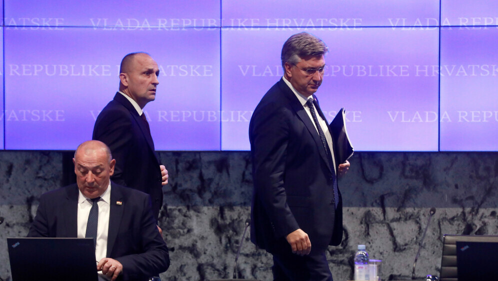 Ivan Anušić, Andrej Plenković