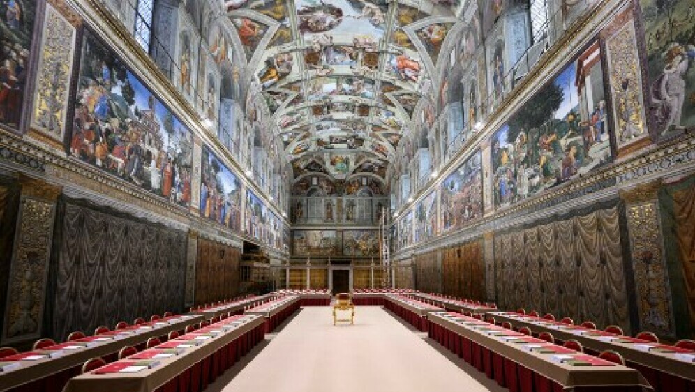 Sikstinska kapela uoči konklave - 1
