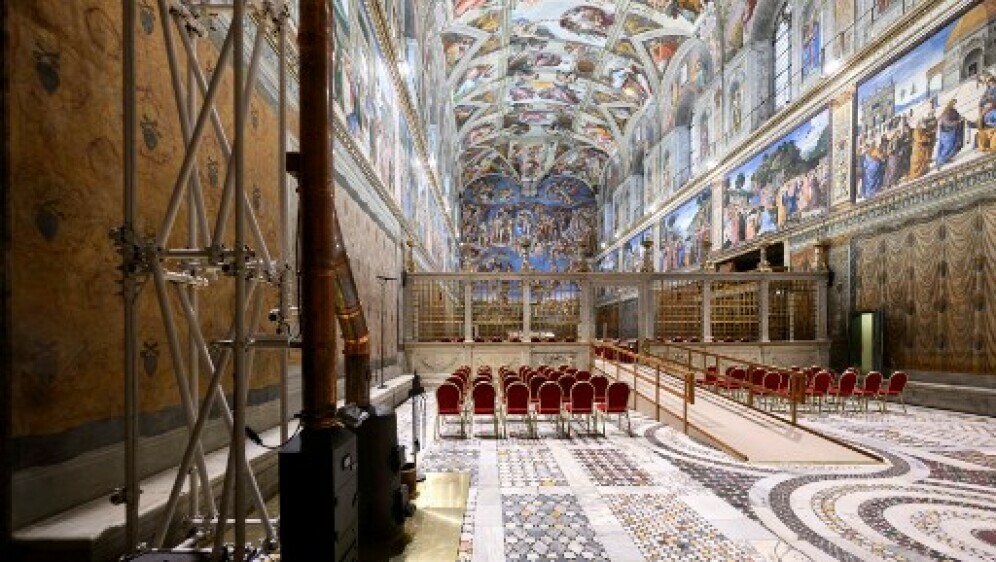 Sikstinska kapela uoči konklave - 5