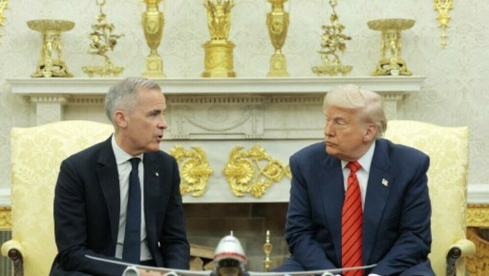 Mark Carney i Donald Trump u Bijeloj kući - 1