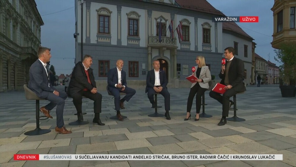Sučeljavanje kadnidata za varaždinskog župana