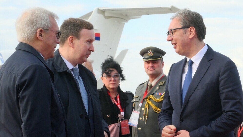 Aleksandar Vučić i Aleksandar Gruško