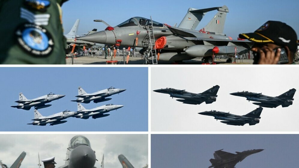 MIG-29, JF-17, Rafale, SU-30, J-10C