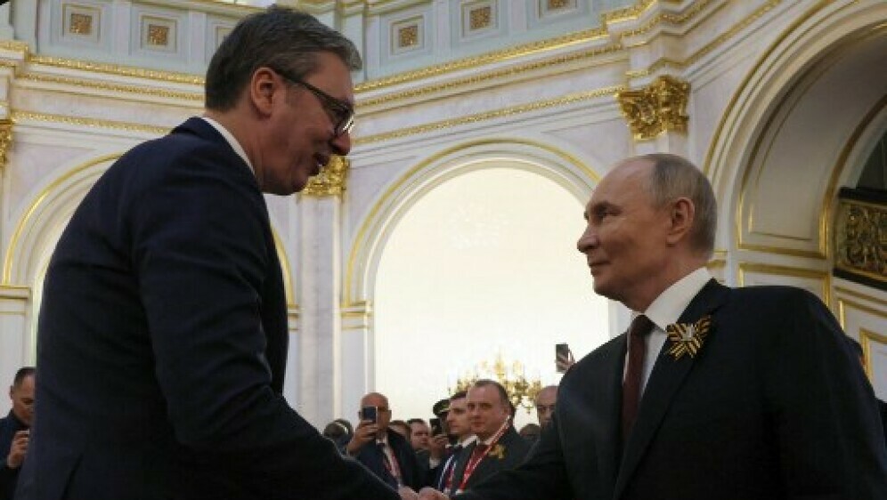 Aleksandar Vučić i Vladimir Putin u Moskvi