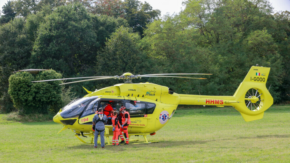 Helikopter Hitne pomoći, ilustracija
