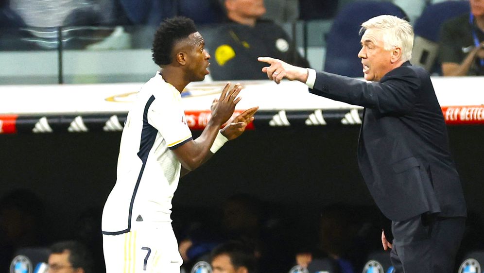 Carlo Ancelotti i Vinicius