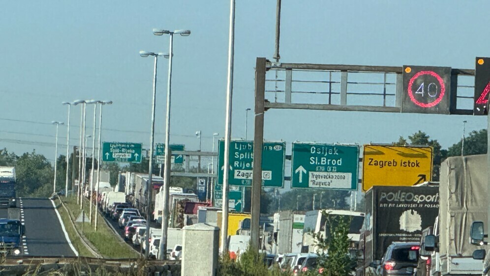 Gužva na A3 zbog prometne nesreće