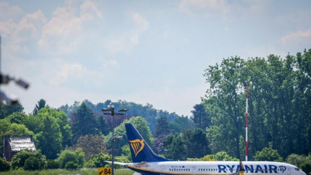 Ryanairov avion hitno sletio