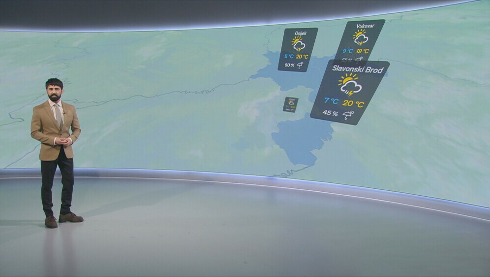 Darijo Brzoja, meteorolog Dnevnika Nove TV